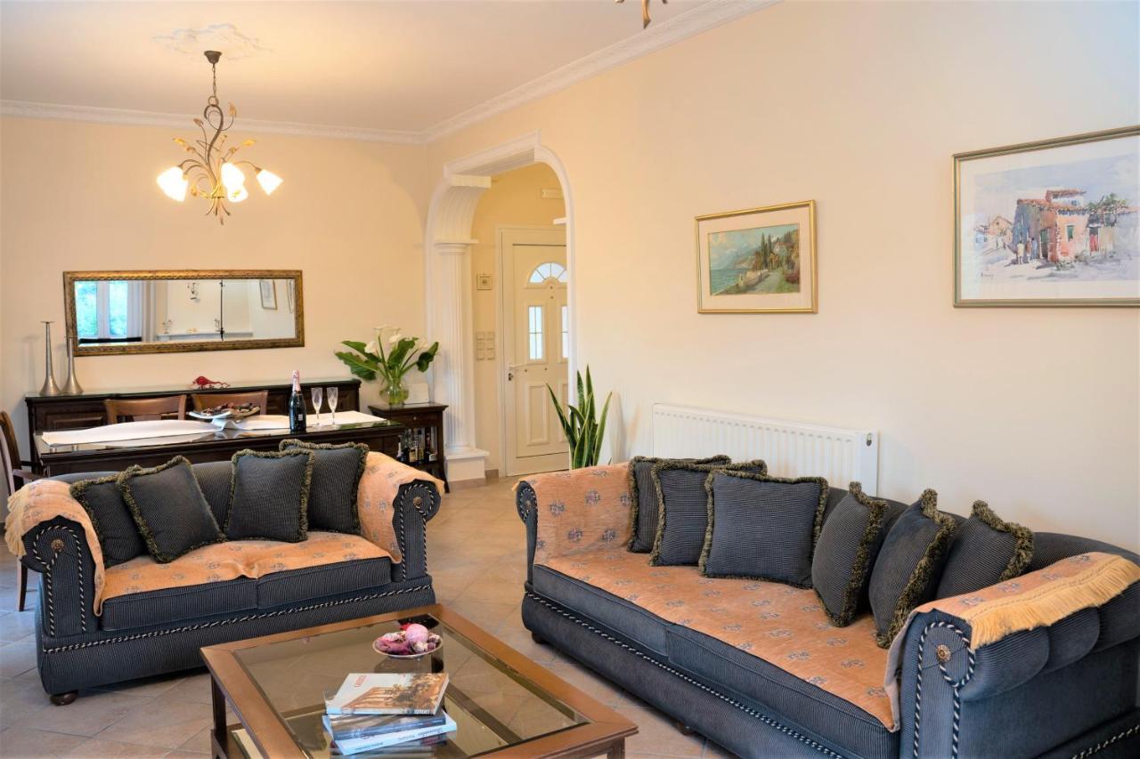 La Bella Vita - Luxury Holiday House Close To Corfu Town Potamos  Luaran gambar