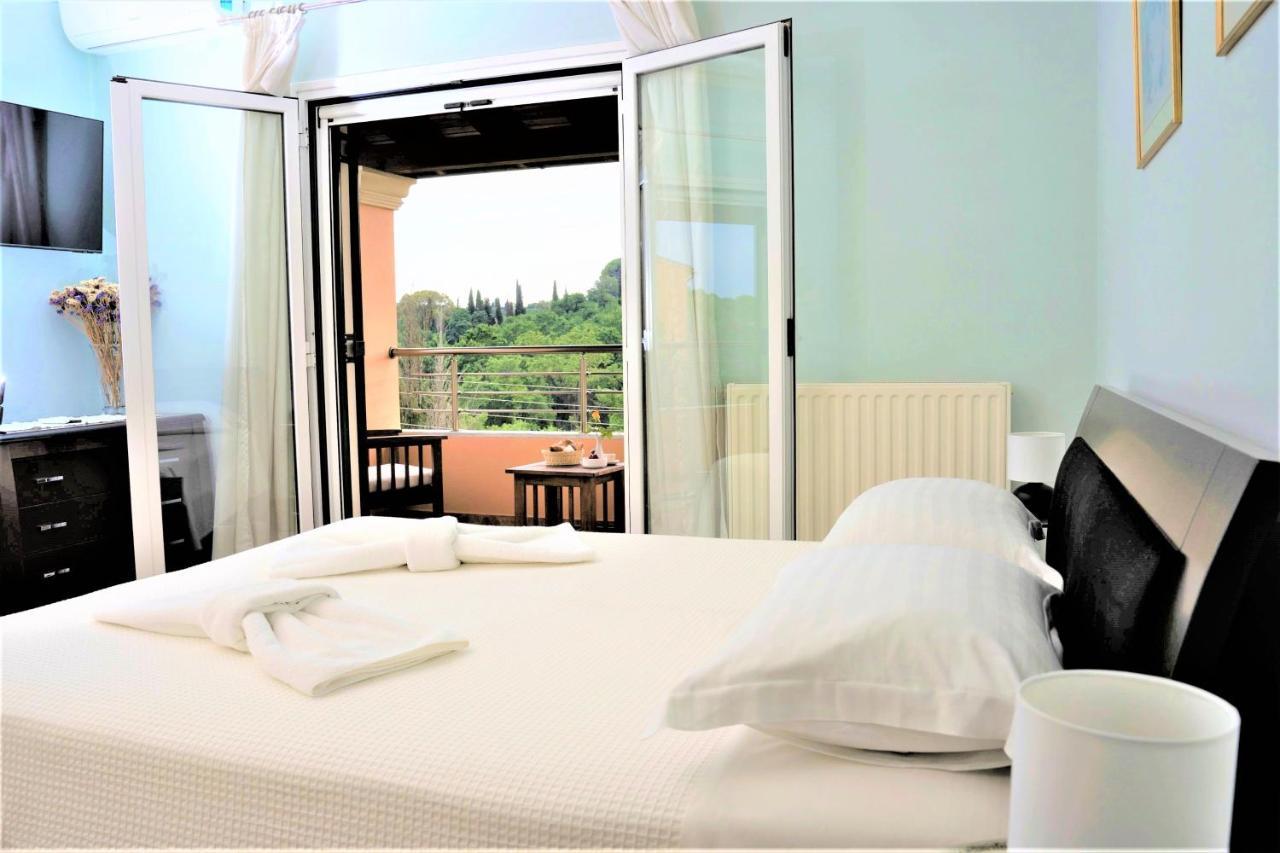 La Bella Vita - Luxury Holiday House Close To Corfu Town Potamos  Luaran gambar