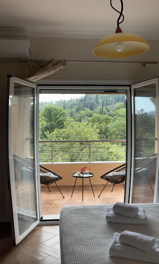 La Bella Vita - Luxury Holiday House Close To Corfu Town Potamos  Luaran gambar