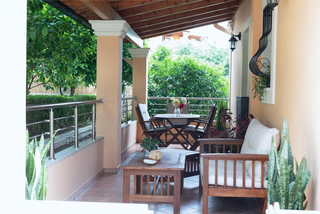 La Bella Vita - Luxury Holiday House Close To Corfu Town Potamos  Luaran gambar