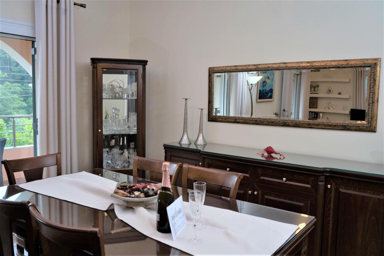La Bella Vita - Luxury Holiday House Close To Corfu Town Potamos  Luaran gambar