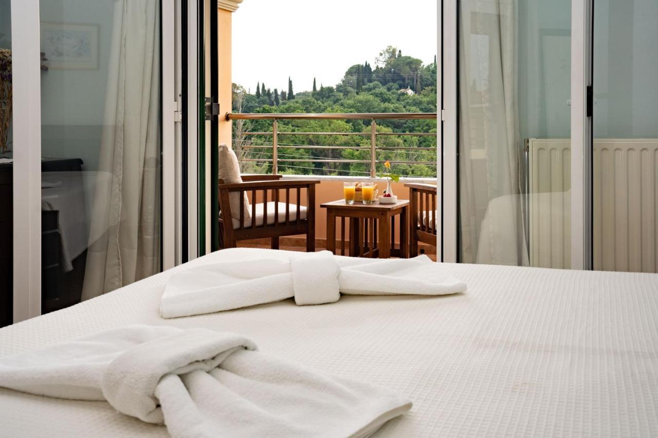 La Bella Vita - Luxury Holiday House Close To Corfu Town Potamos  Luaran gambar