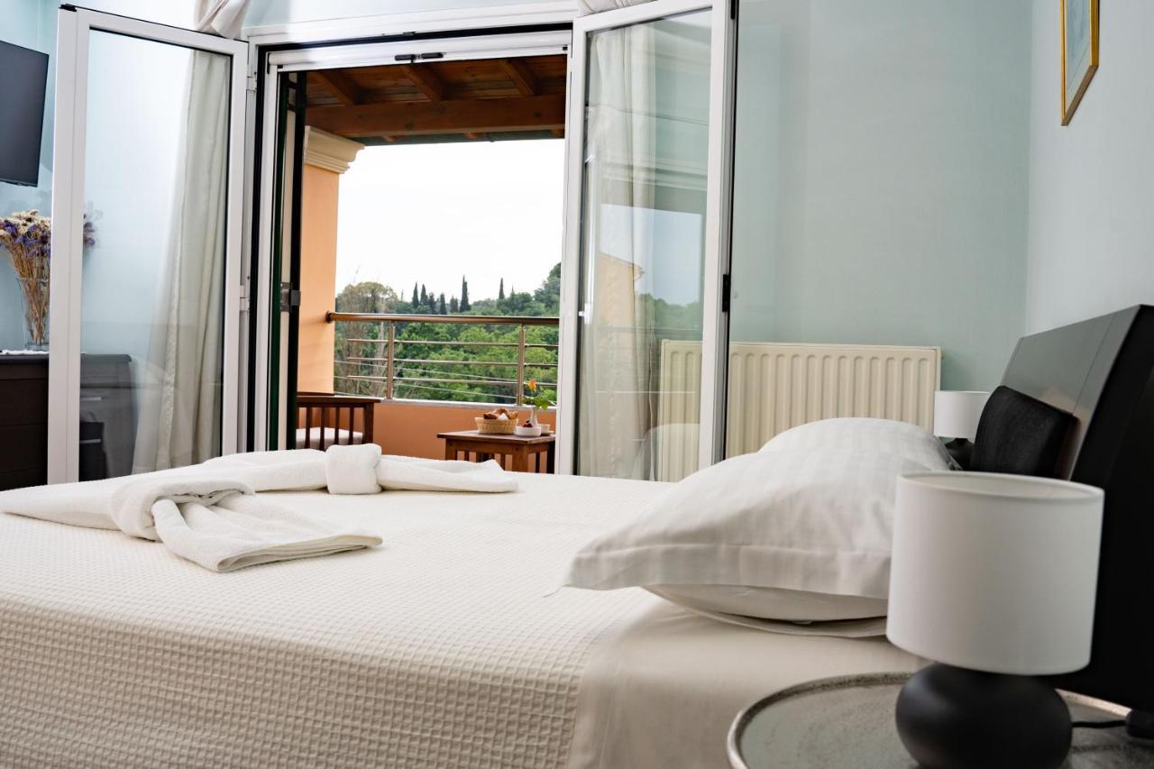 La Bella Vita - Luxury Holiday House Close To Corfu Town Potamos  Luaran gambar